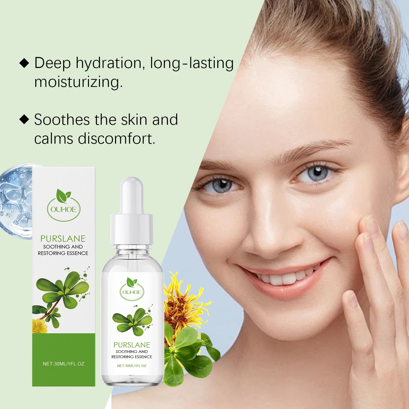 Soothing Repair Facial Hydrating Moisturizing Serum