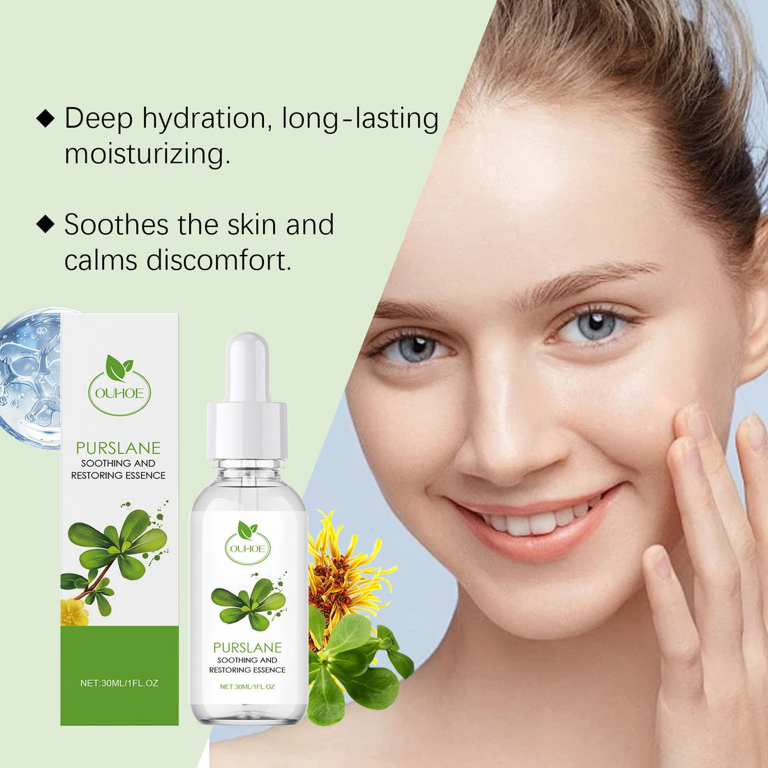 Soothing Repair Facial Hydrating Moisturizing Serum