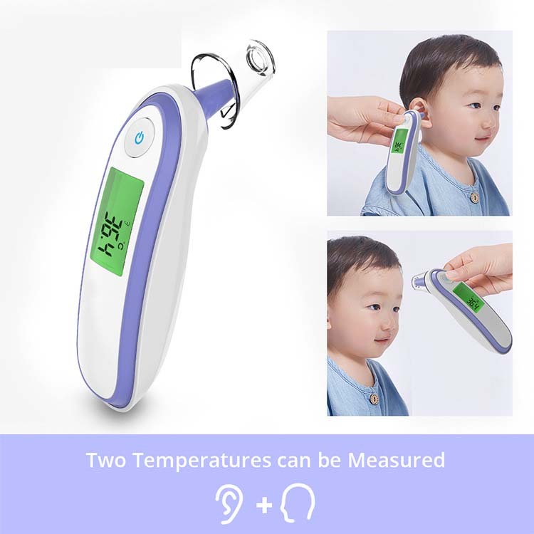 Baby Ear Temperature Thermometer Safe Digital Health Monitor