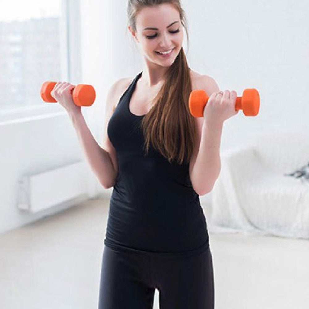 Hexagonal Dumbbell Home Fitness Arm Workout Equipment