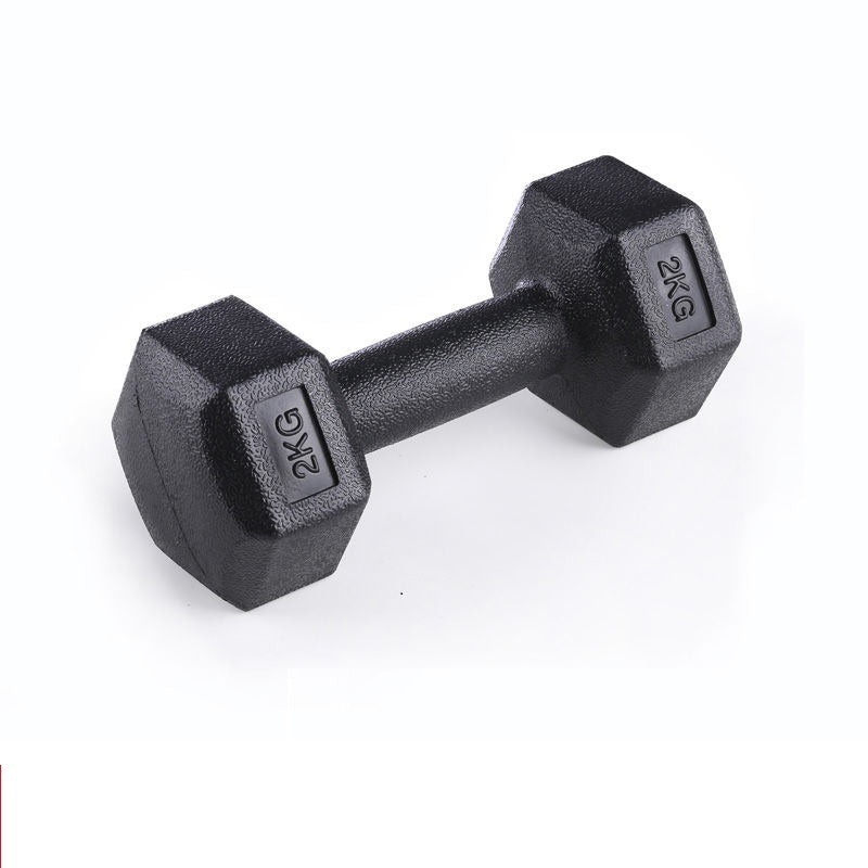 Rubberized Dumbbells Home Arm Muscle Training Equipment