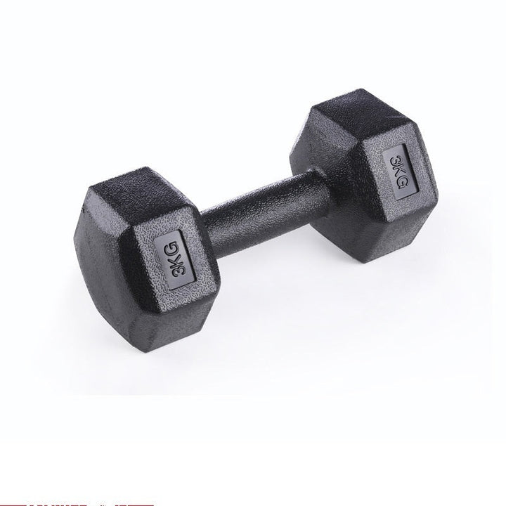 Rubberized Dumbbells Home Arm Muscle Training Equipment