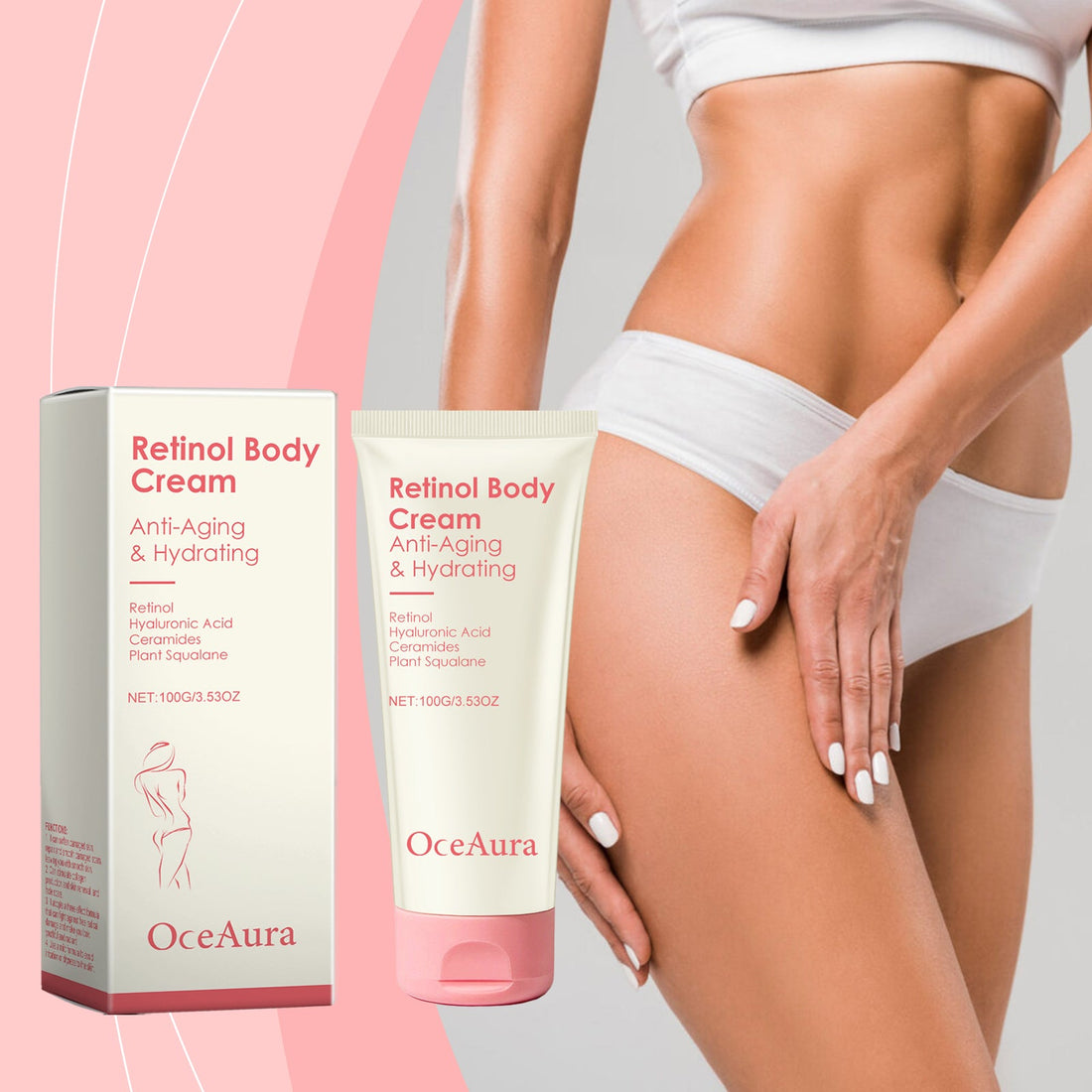Retinol Firming Body Lotion Hydrating Moisturizing Nourishing Care