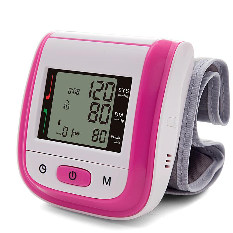 Automatic Wrist Digital Blood Pressure Monitor LCD