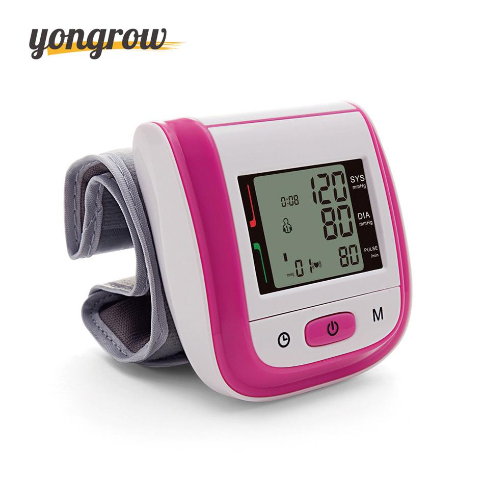 Automatic Wrist Digital Blood Pressure Monitor LCD