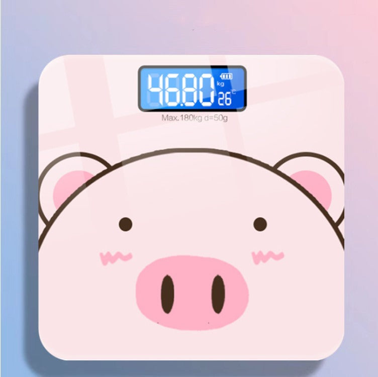 Rechargeable Digital Body Fat Weight Scale Home Use