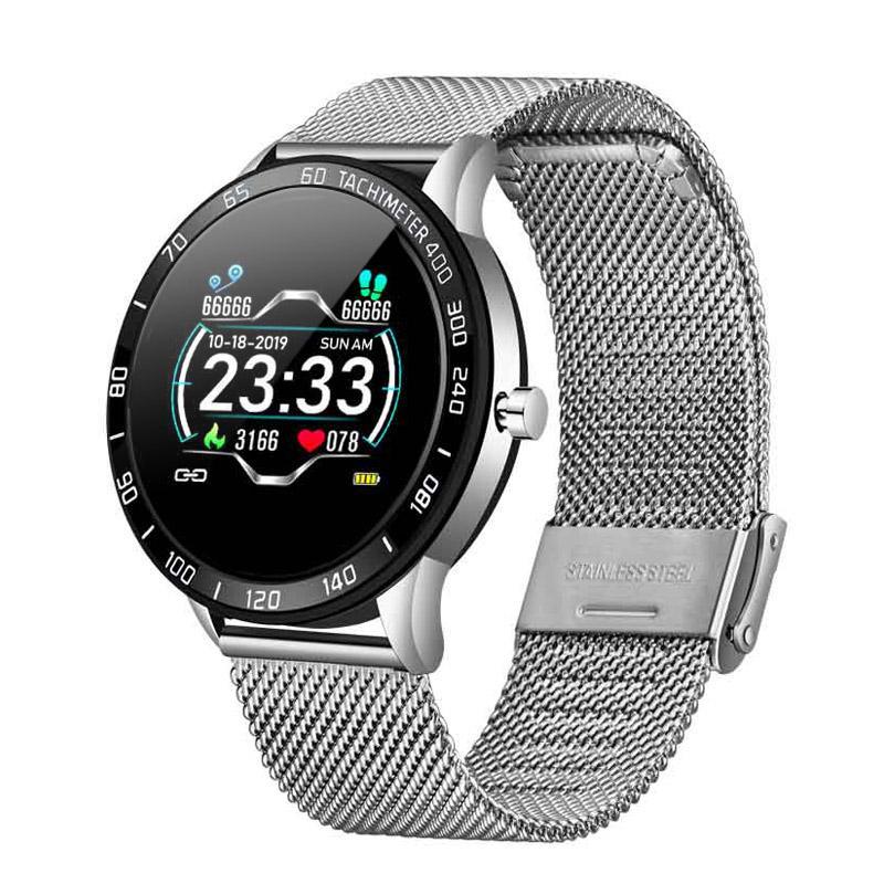 Luxury Smartwatch LED Color Screen Fitness Health Tracker