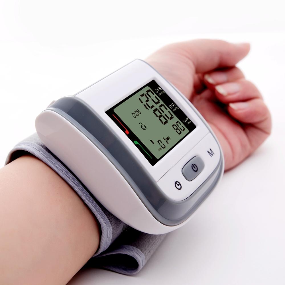 Automatic Wrist Digital Blood Pressure Monitor LCD