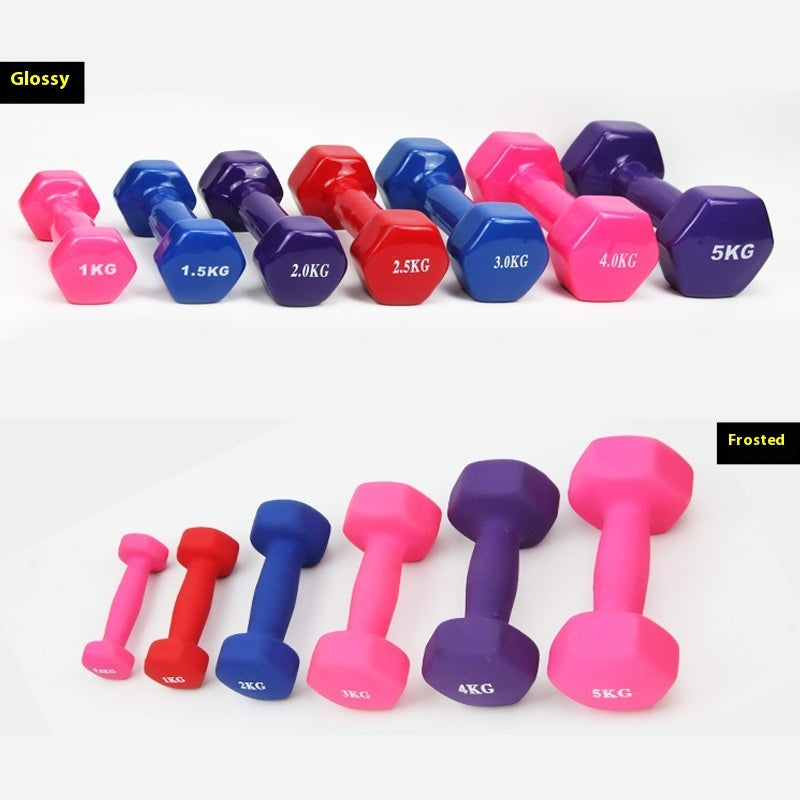Hexagonal Dumbbell Home Fitness Arm Workout Equipment
