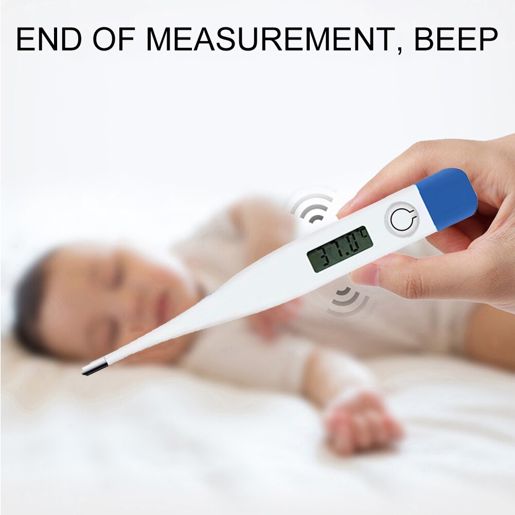 Digital LCD Medical Thermometer Baby Adult Temperature Monitor