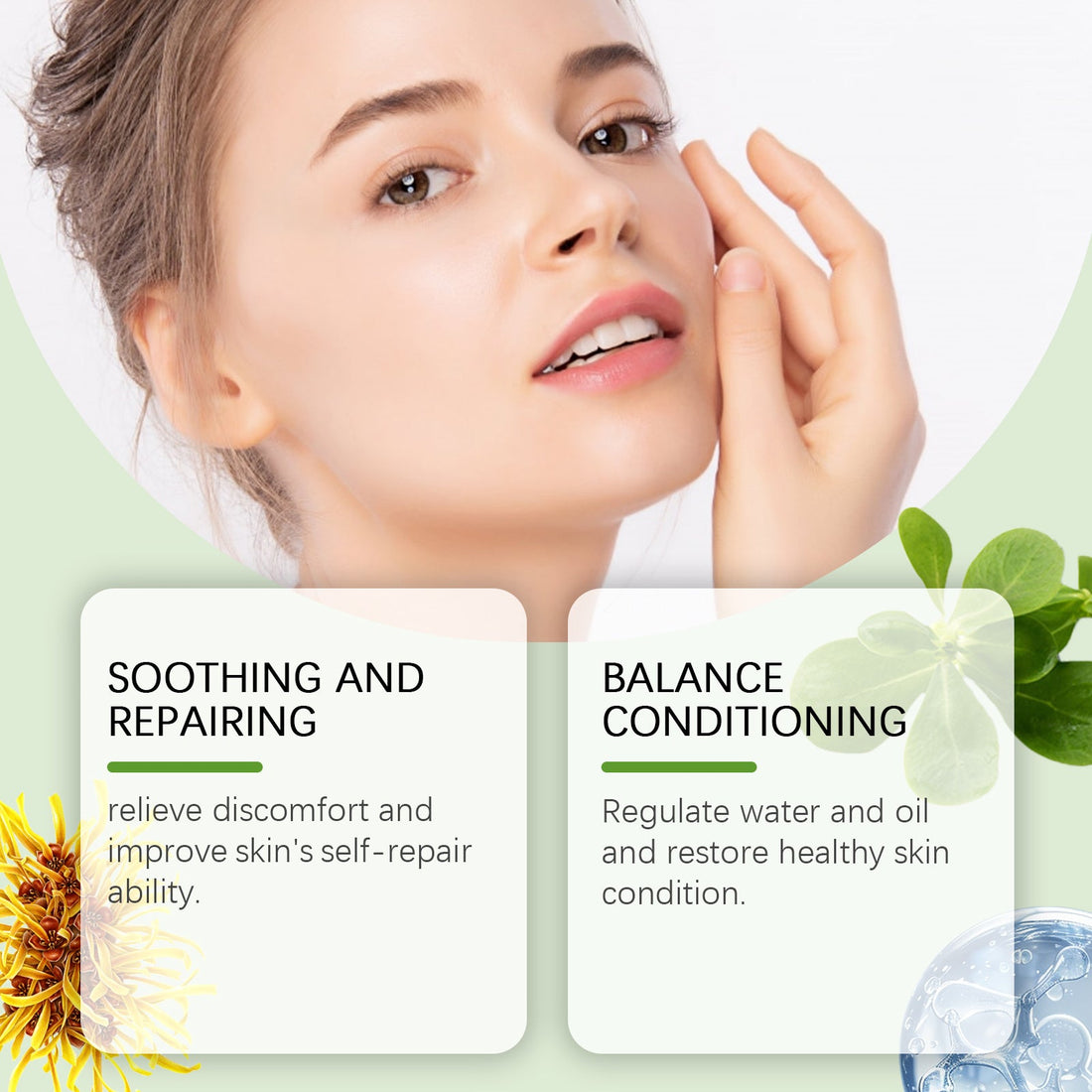 Soothing Repair Facial Hydrating Moisturizing Serum