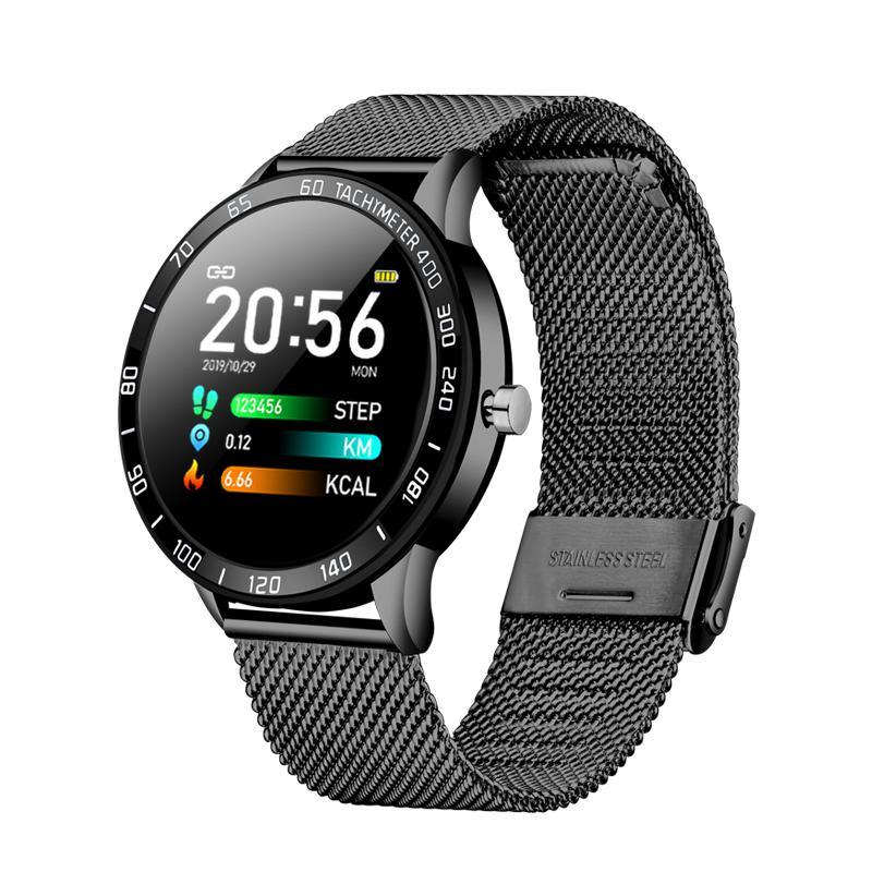 Luxury Smartwatch LED Color Screen Fitness Health Tracker