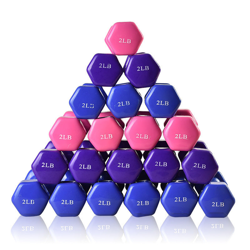 Hexagonal Dumbbell Home Fitness Arm Workout Equipment