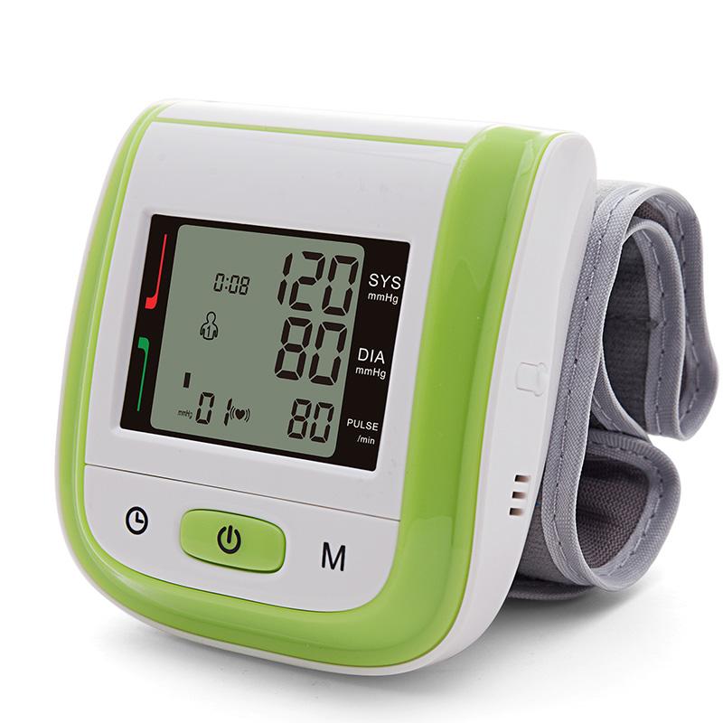 Automatic Wrist Digital Blood Pressure Monitor LCD