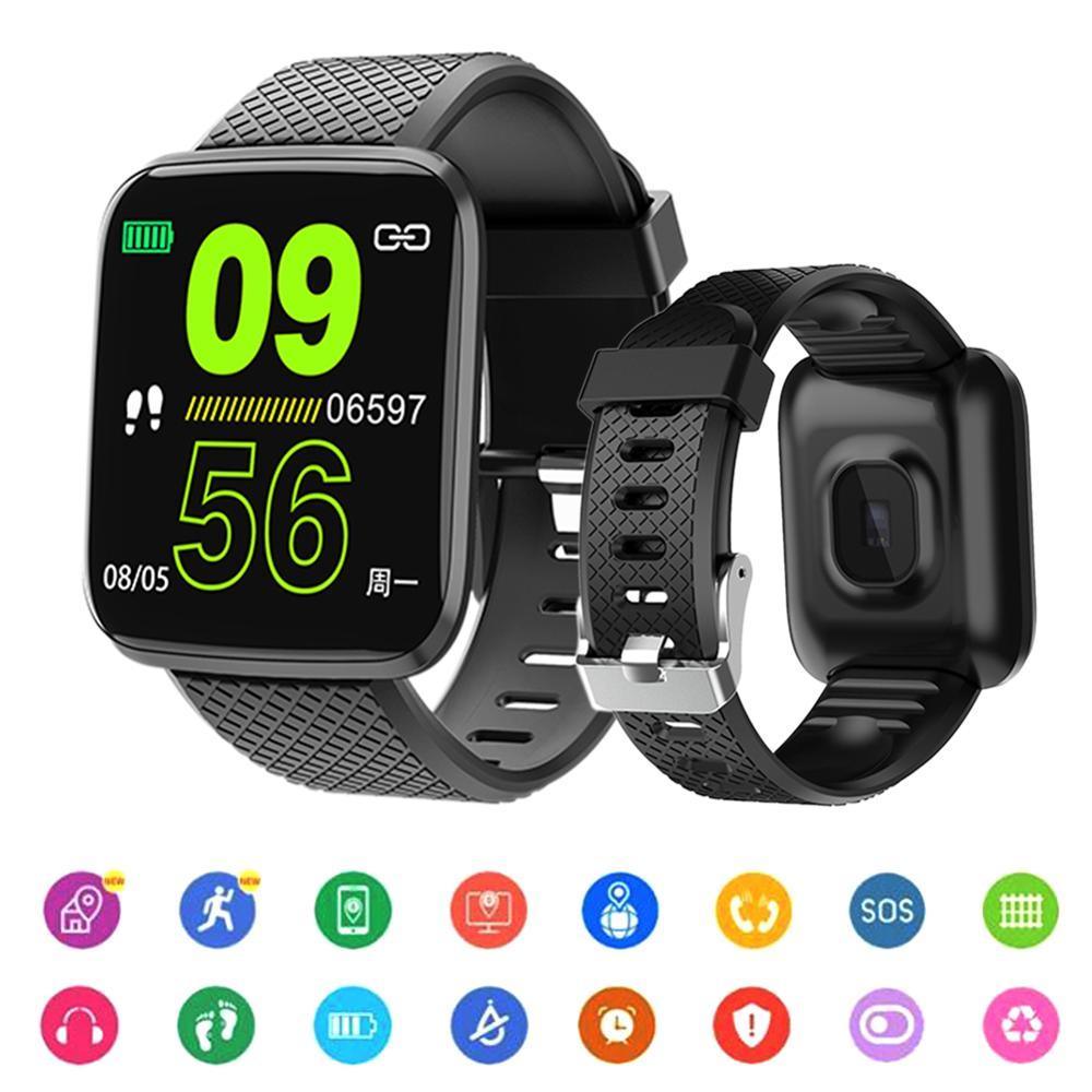 Sport Smartwatch Waterproof Fitness Tracker Heart Rate Monitor
