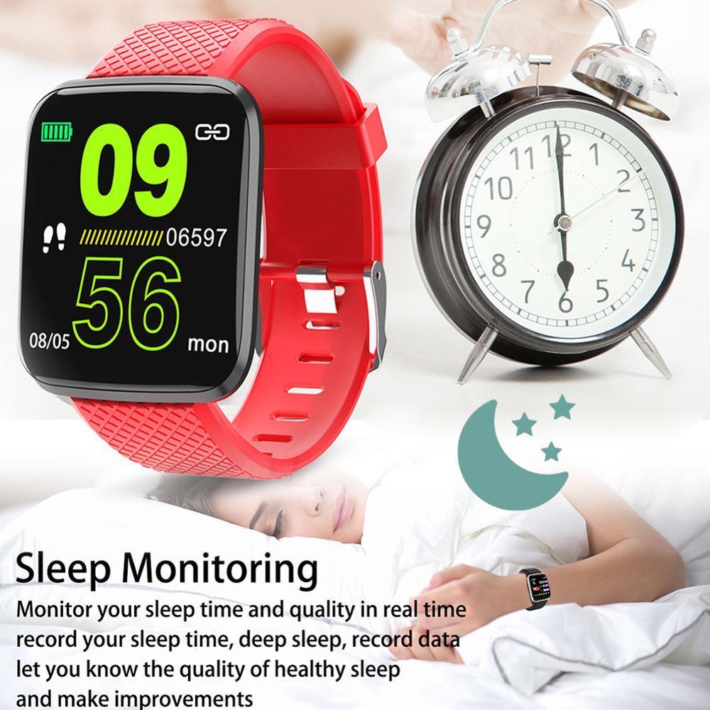 Sport Smartwatch Waterproof Fitness Tracker Heart Rate Monitor