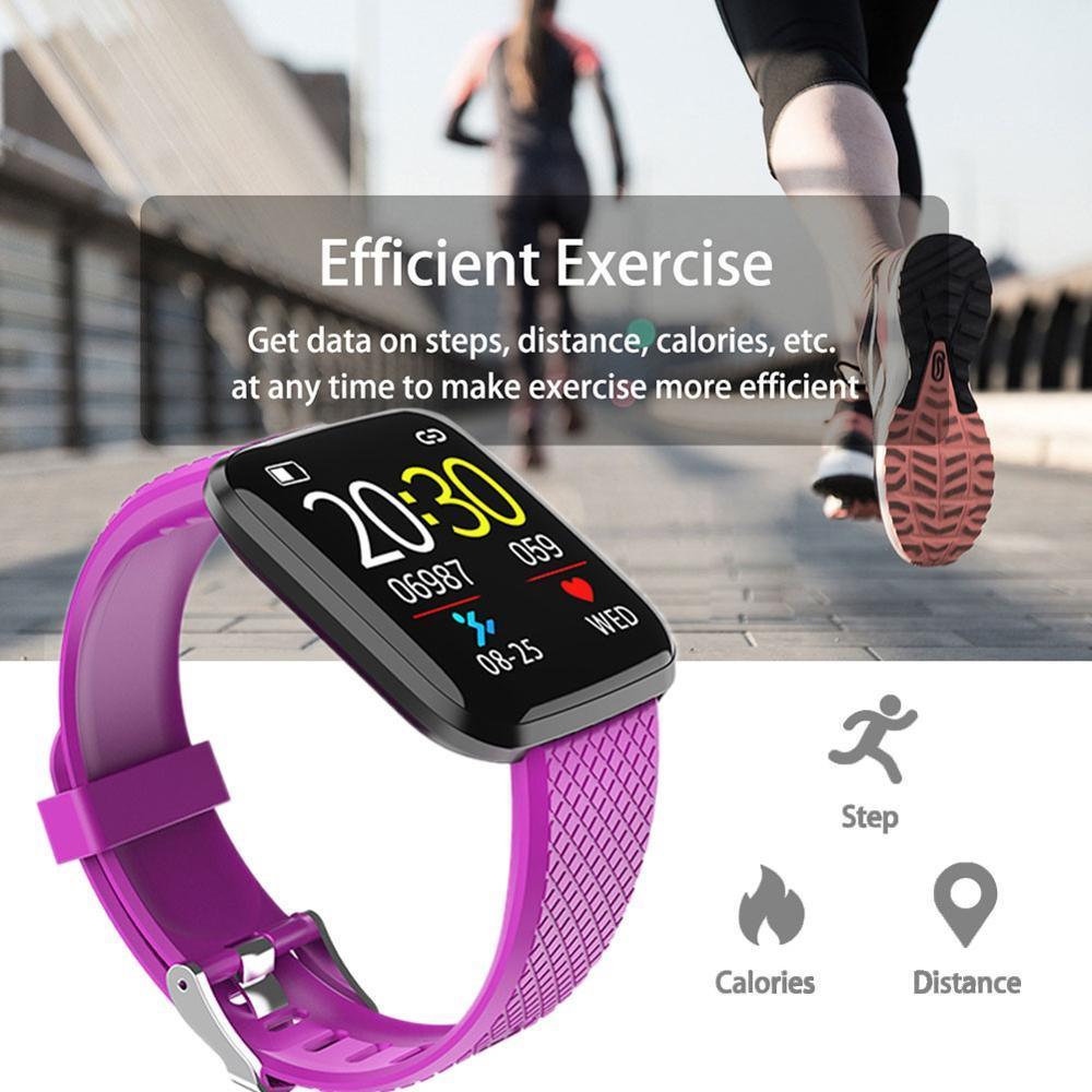 Sport Smartwatch Waterproof Fitness Tracker Heart Rate Monitor