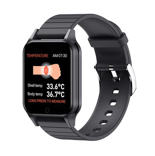 Smartwatch Body Temperature Heart Rate Fitness Tracker