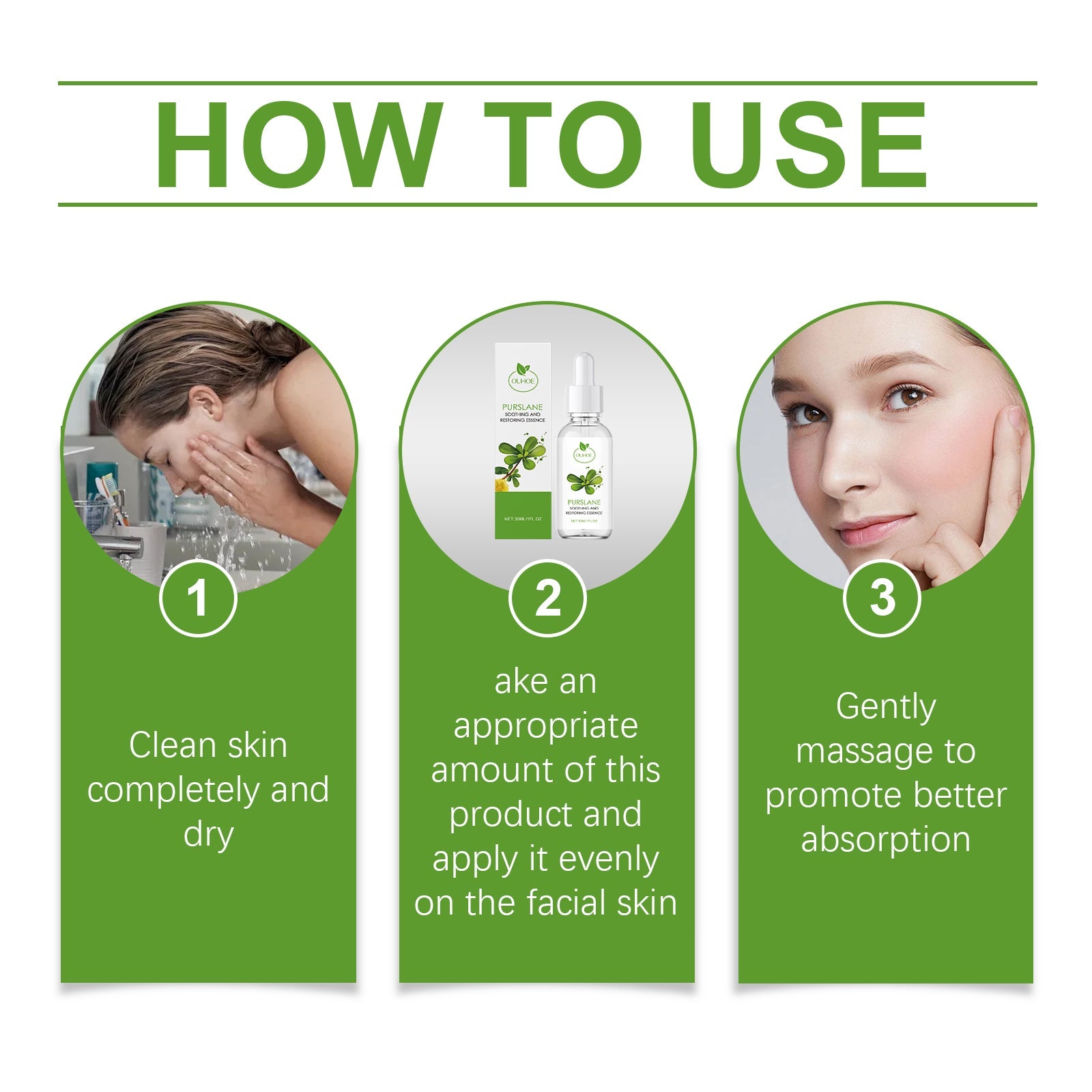 Soothing Repair Facial Hydrating Moisturizing Serum