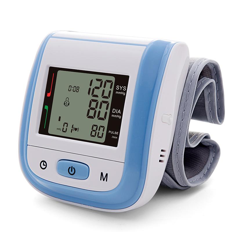 Automatic Wrist Digital Blood Pressure Monitor LCD