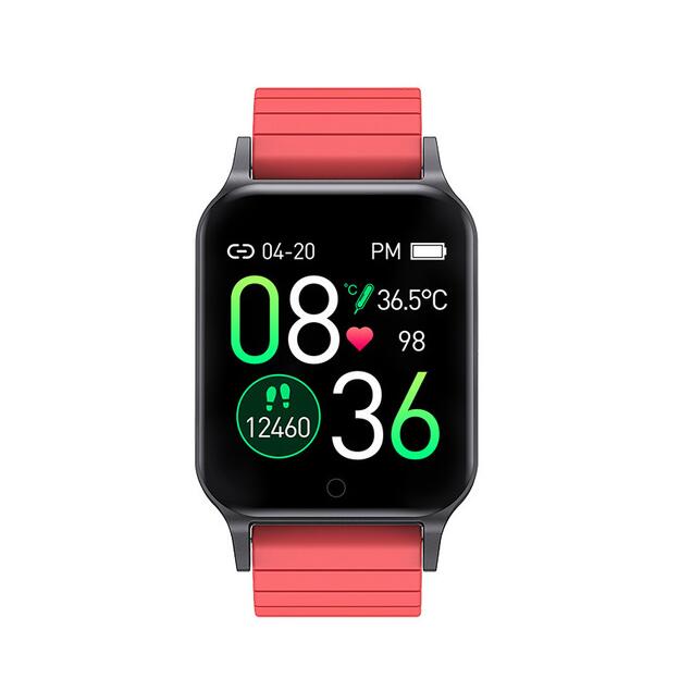 Smartwatch Body Temperature Heart Rate Fitness Tracker