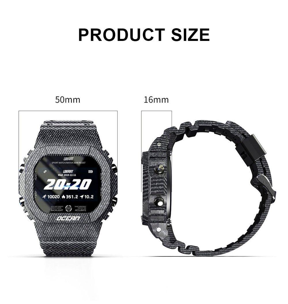 Ocean Army Fitness Smartwatch Heart Rate Tracker Android