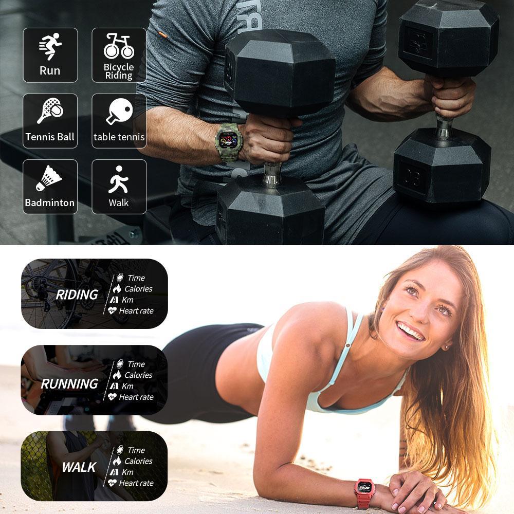 Ocean Army Fitness Smartwatch Heart Rate Tracker Android