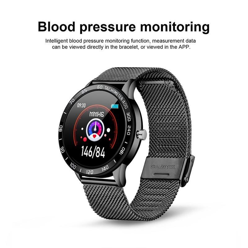 Luxury Smartwatch LED Color Screen Fitness Health Tracker