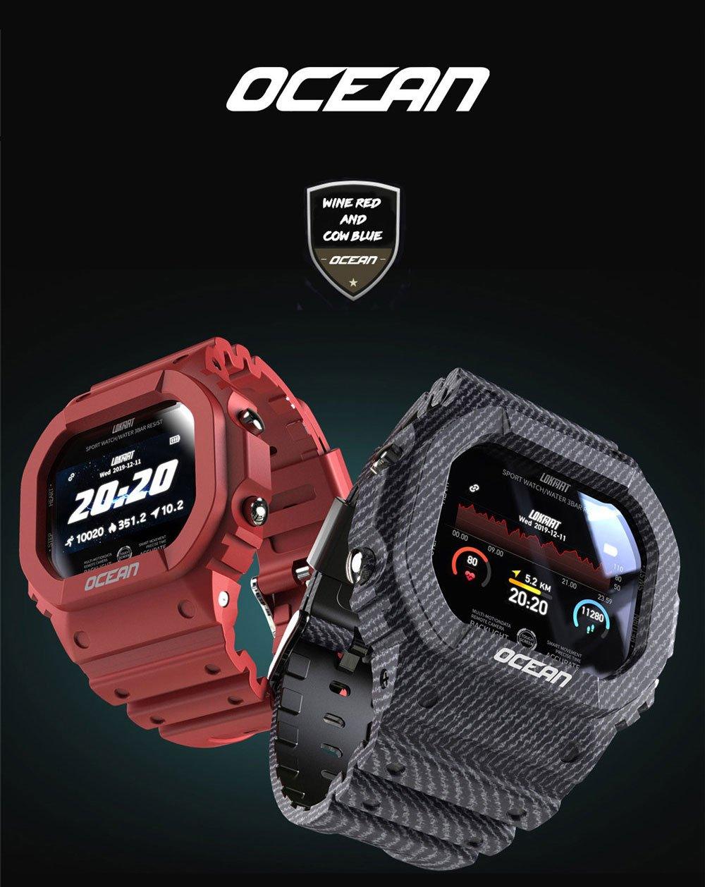 Ocean Army Fitness Smartwatch Heart Rate Tracker Android