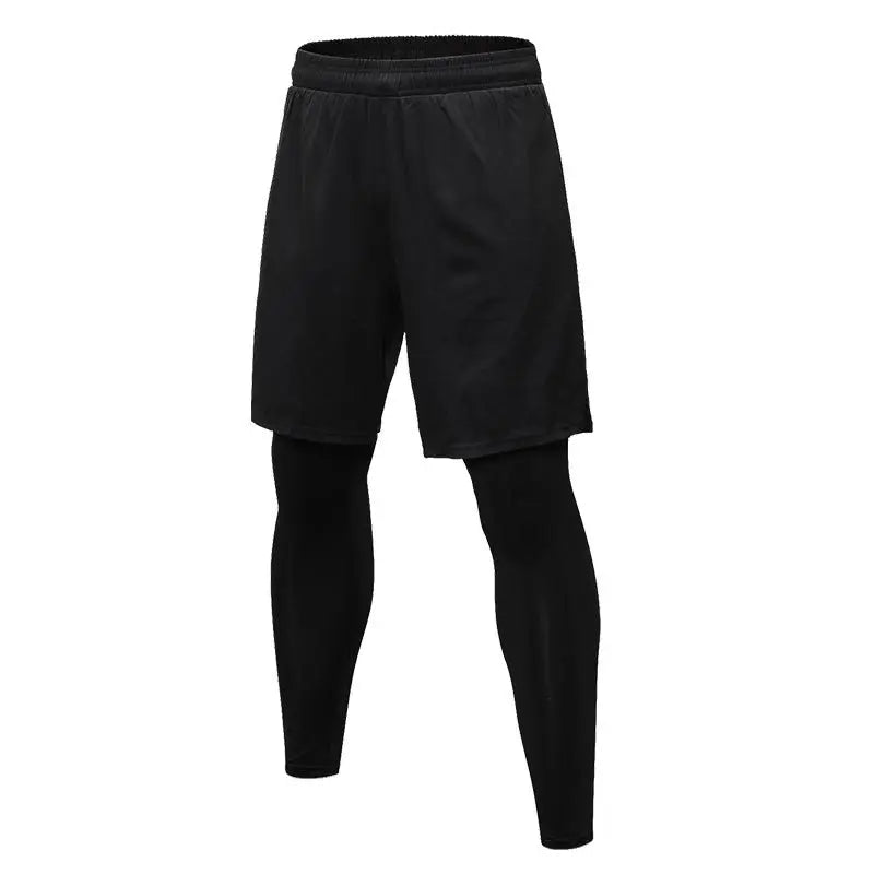 Men's Compression Tights Fitness Training Workout Leggings