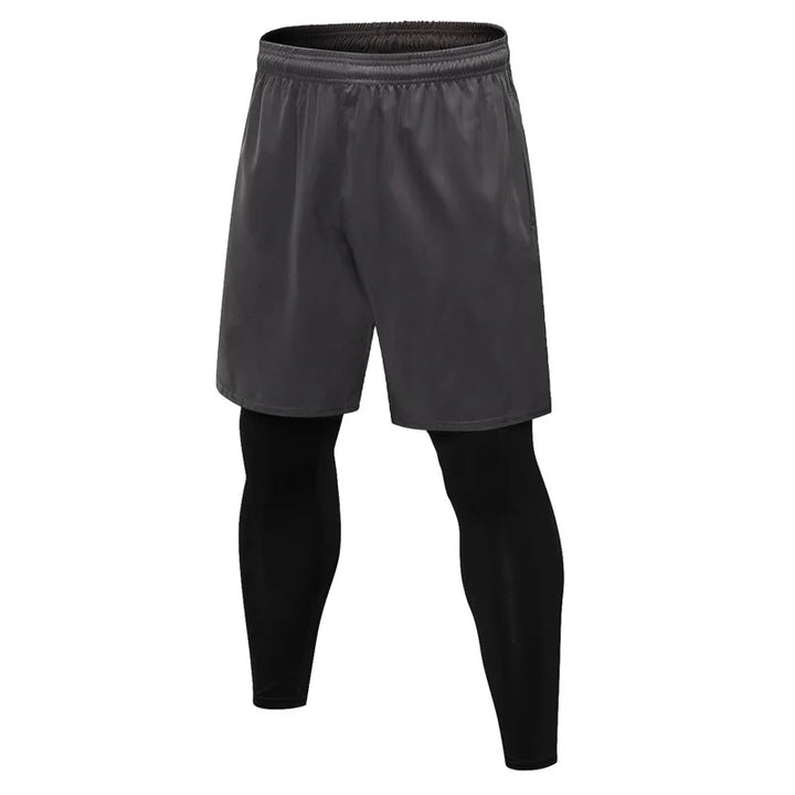 Men's Compression Tights Fitness Training Workout Leggings