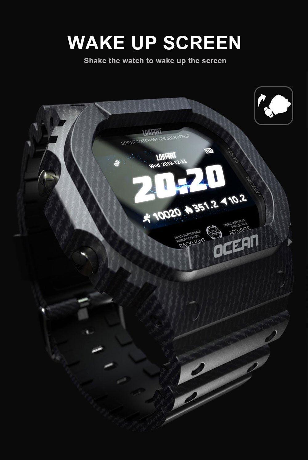 Ocean Army Fitness Smartwatch Heart Rate Tracker Android