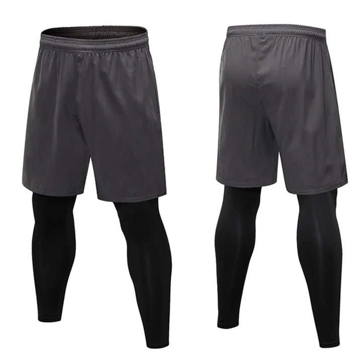 Men's Compression Tights Fitness Training Workout Leggings