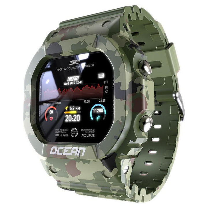 Ocean Army Fitness Smartwatch Heart Rate Tracker Android