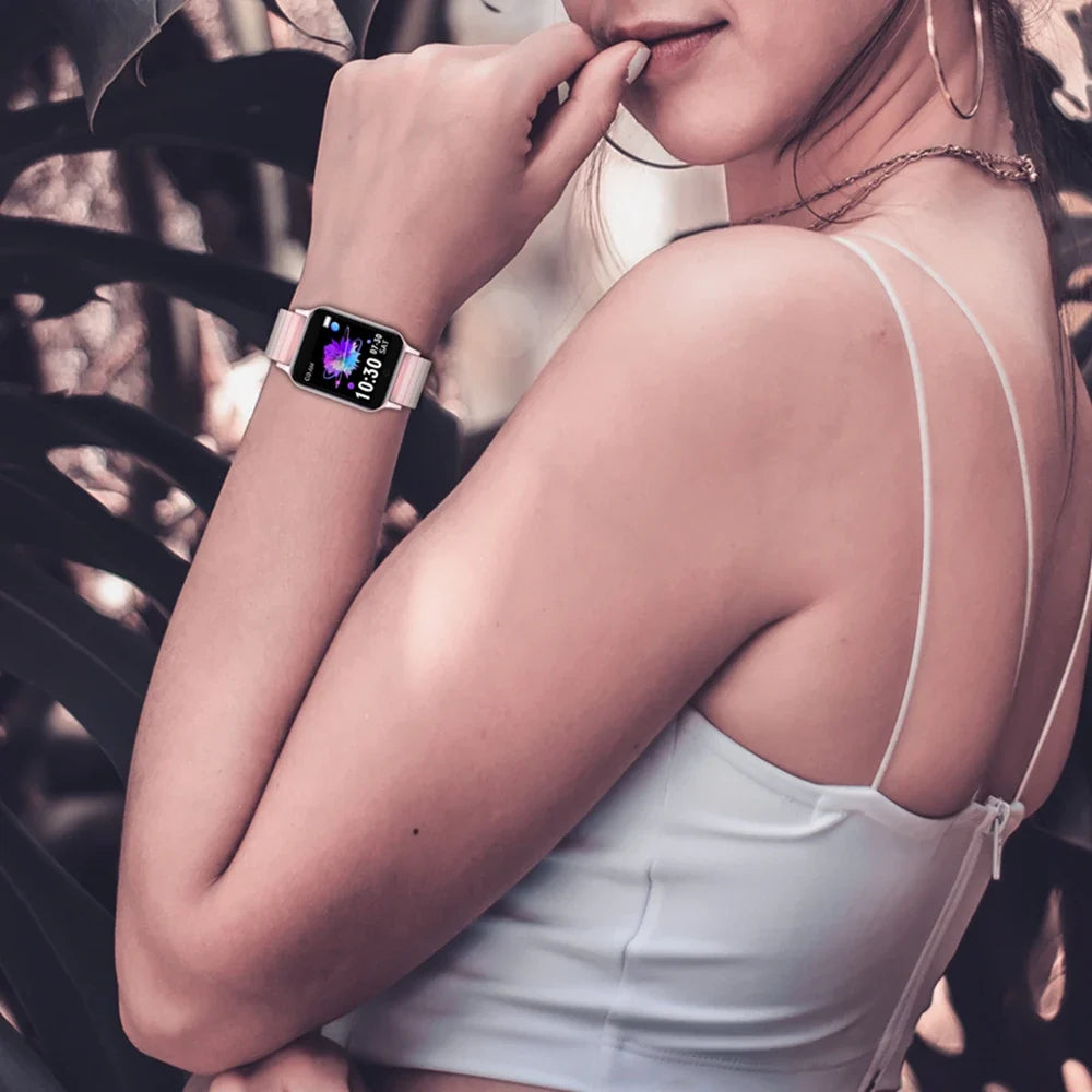 Smartwatch Body Temperature Heart Rate Fitness Tracker