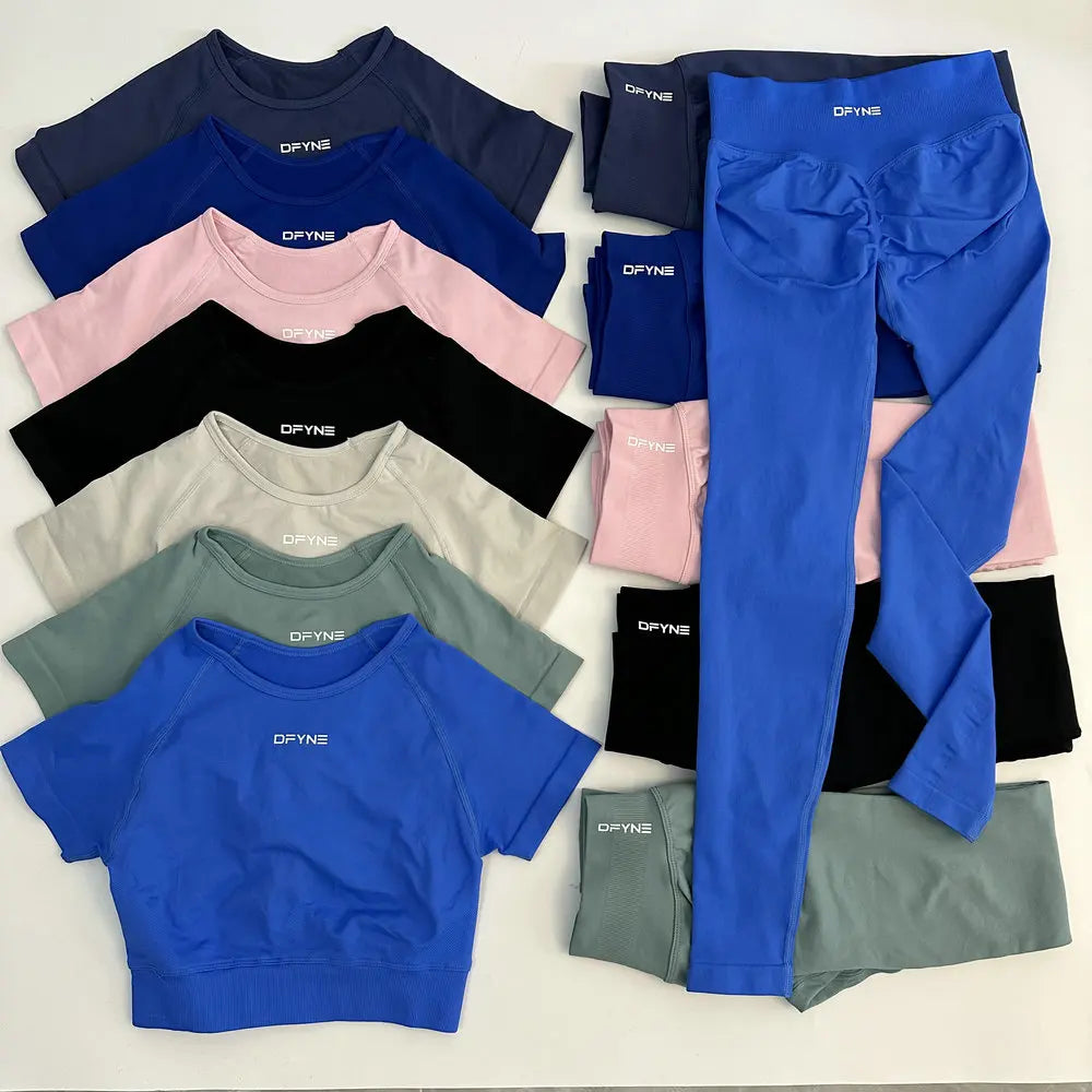 Women's 2 Piece Yoga Outfit Fitness Apparel Set