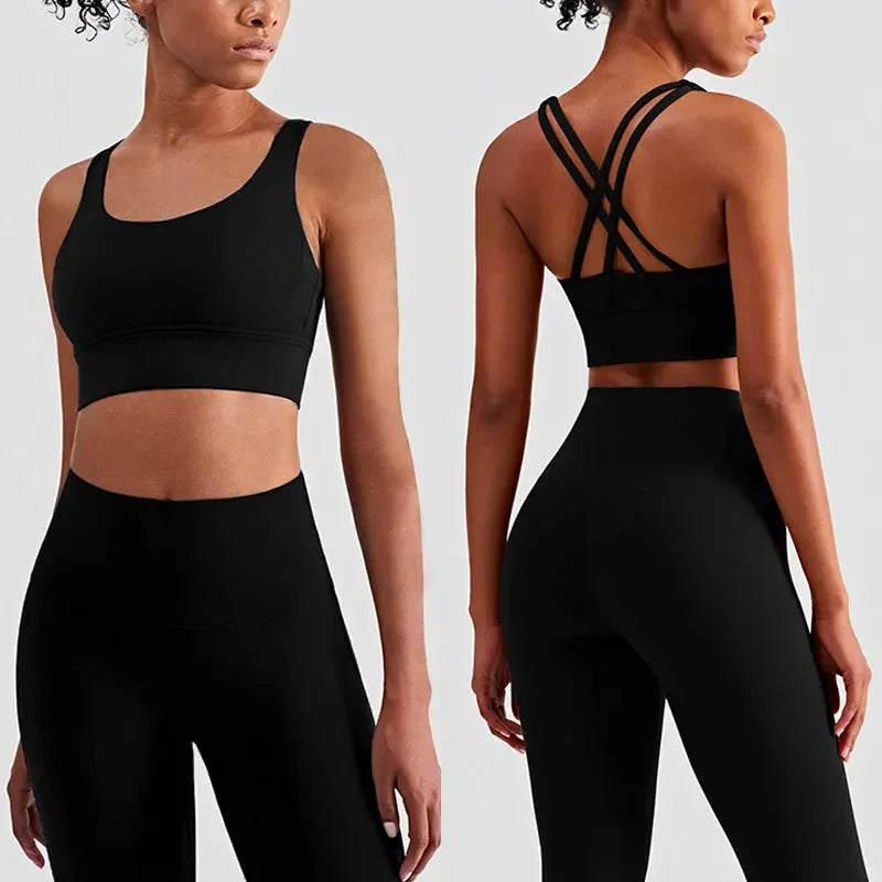 Women's Comfortable Supportive Fitness Suit Workout Set
