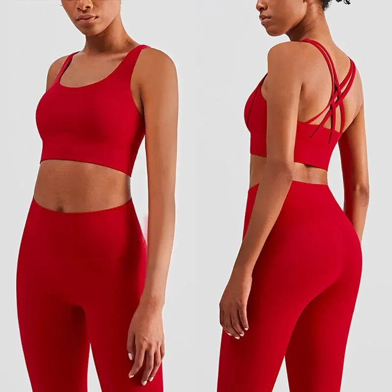 Women's Comfortable Supportive Fitness Suit Workout Set