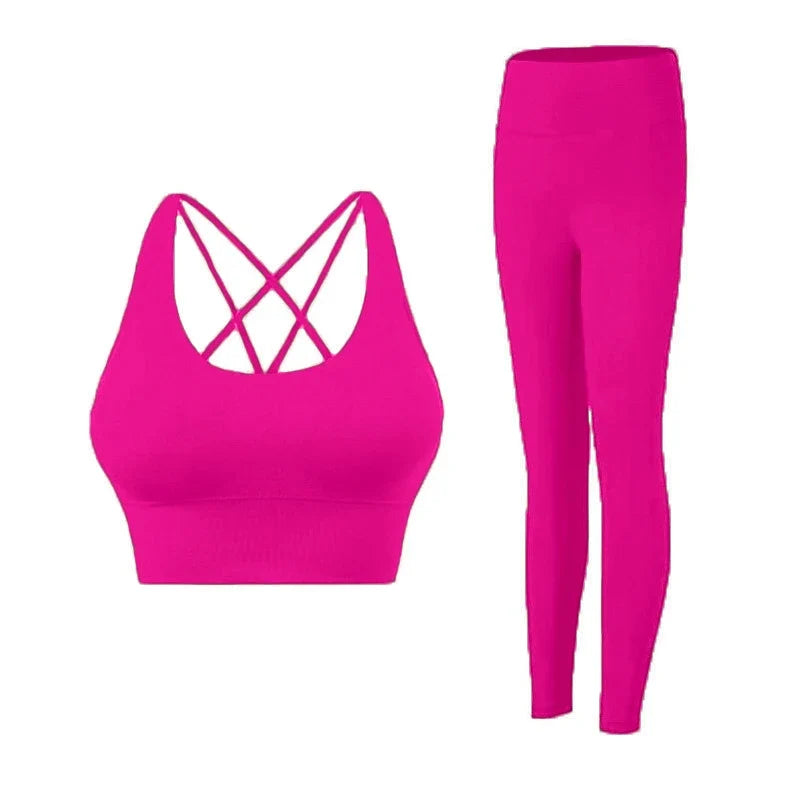 Women's Comfortable Supportive Fitness Suit Workout Set