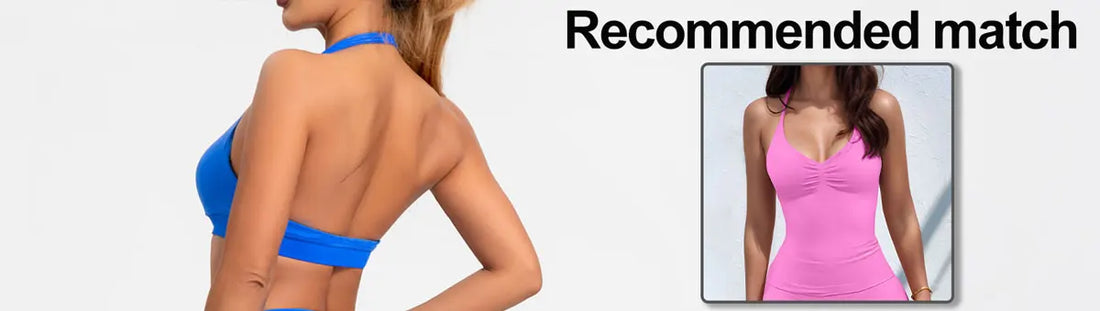 Women's Longline Strappy Halter Fitness Tank