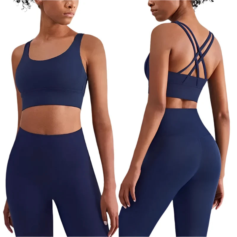Women's Comfortable Supportive Fitness Suit Workout Set