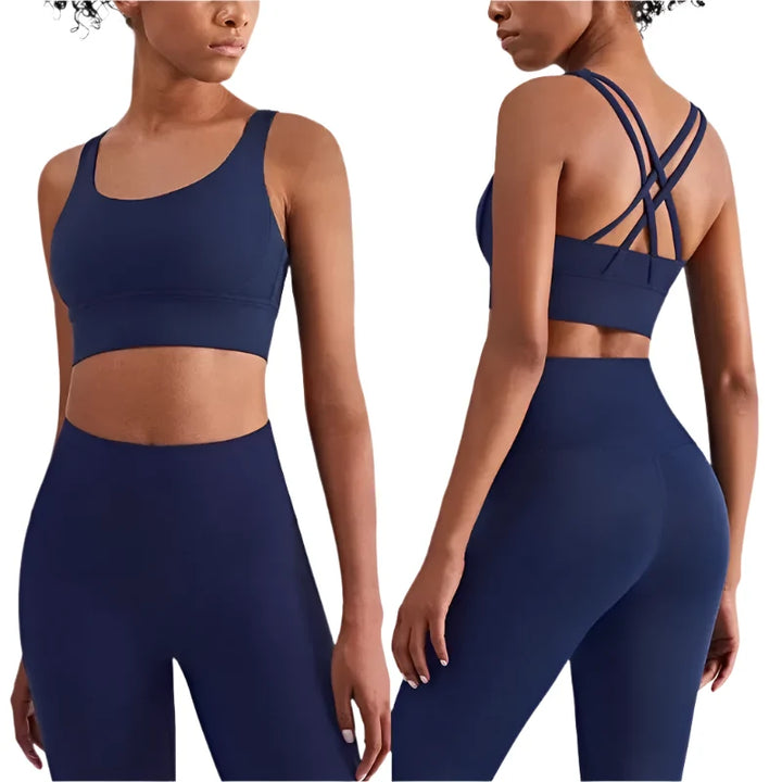 Women's Comfortable Supportive Fitness Suit Workout Set