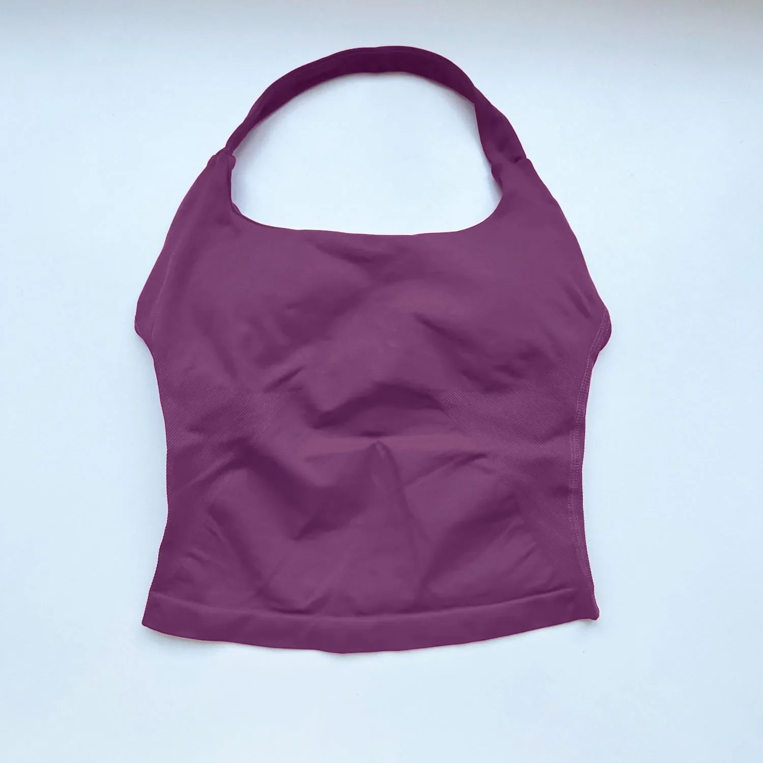 Women's Longline Strappy Halter Fitness Tank