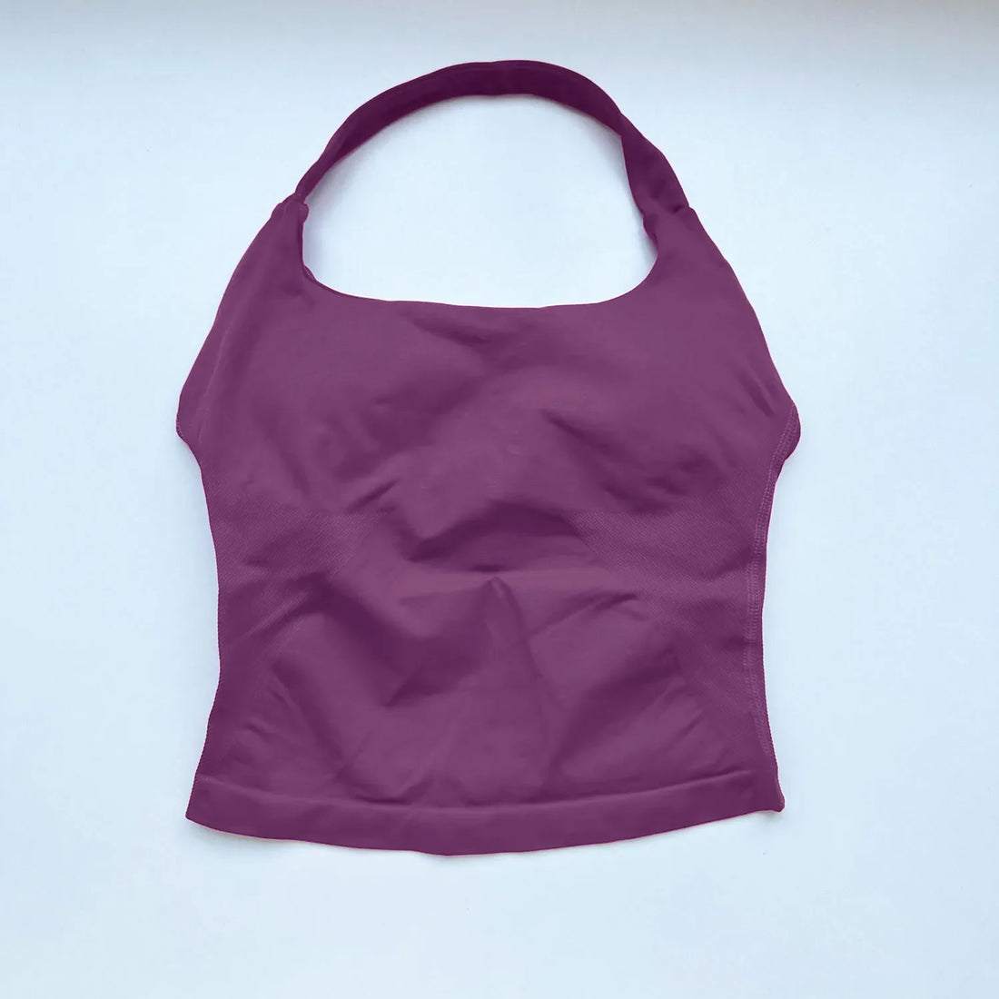 Women's Longline Strappy Halter Fitness Tank