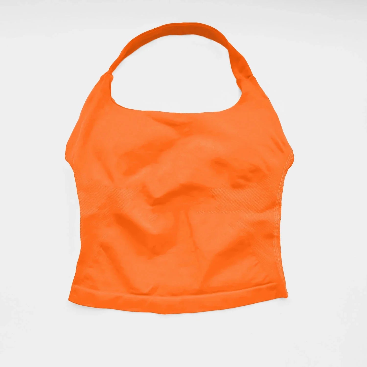 Women's Longline Strappy Halter Fitness Tank