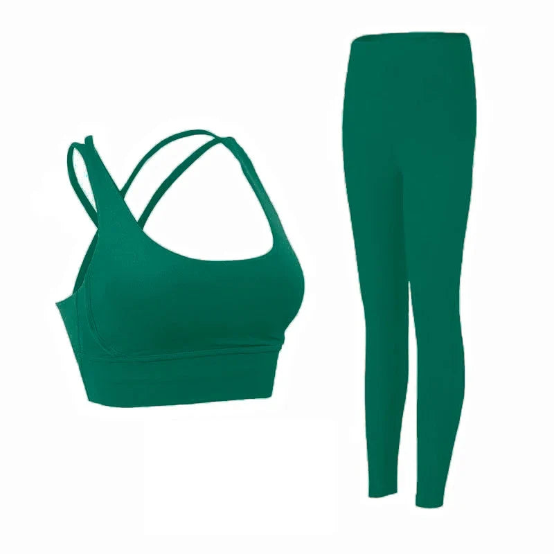 Women's Comfortable Supportive Fitness Suit Workout Set