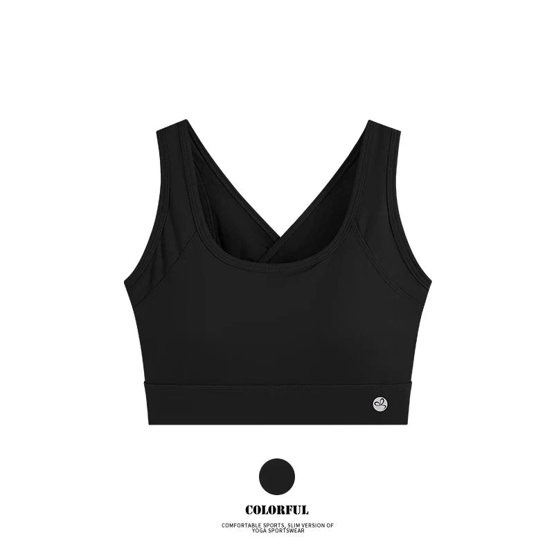 Women's High Support Padded Fitness Running Sports Bra