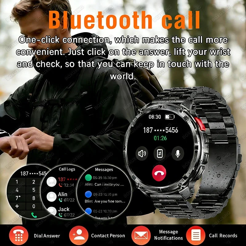 T-Rex3 Pro GPS Military Smartwatch Outdoor Sports Tracker