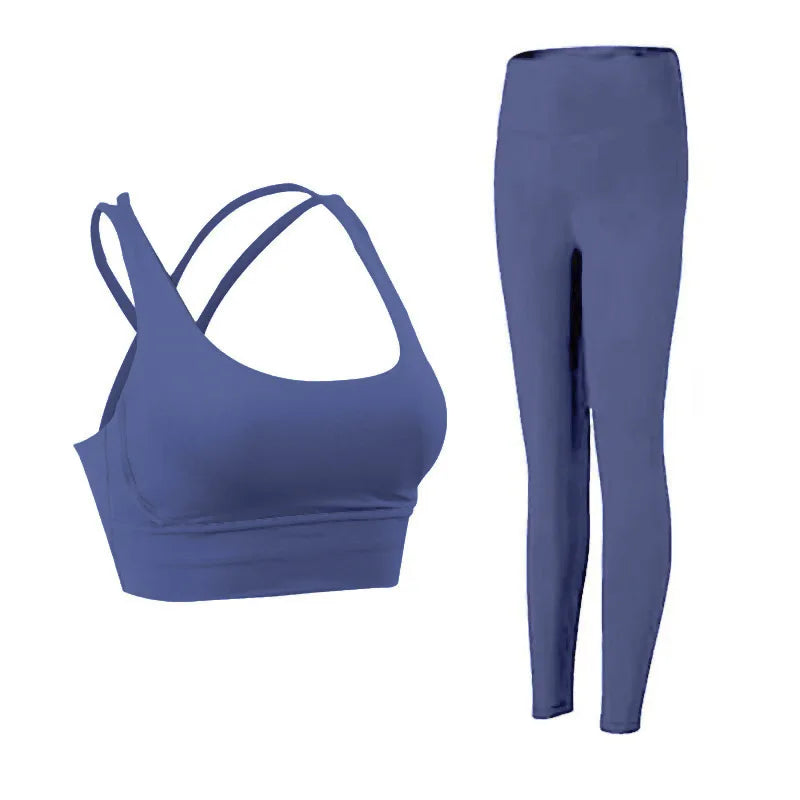 Women's Comfortable Supportive Fitness Suit Workout Set