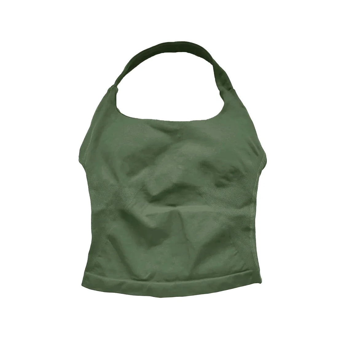 Women's Longline Strappy Halter Fitness Tank